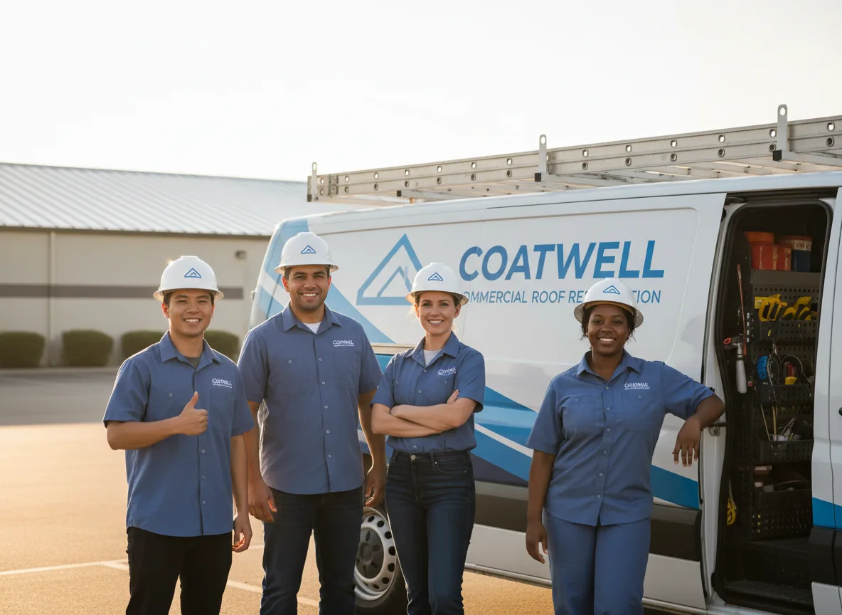 Commercial roof coating company in Sylvania, AL